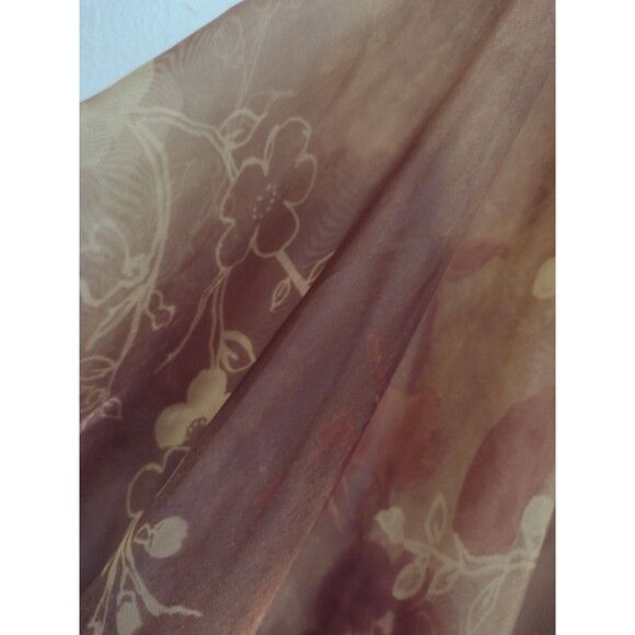 Mina Collection Kaftan Robe Mud Cloth Trim Copper Glow Rare Art to WearOne Size - Picture 11 of 16